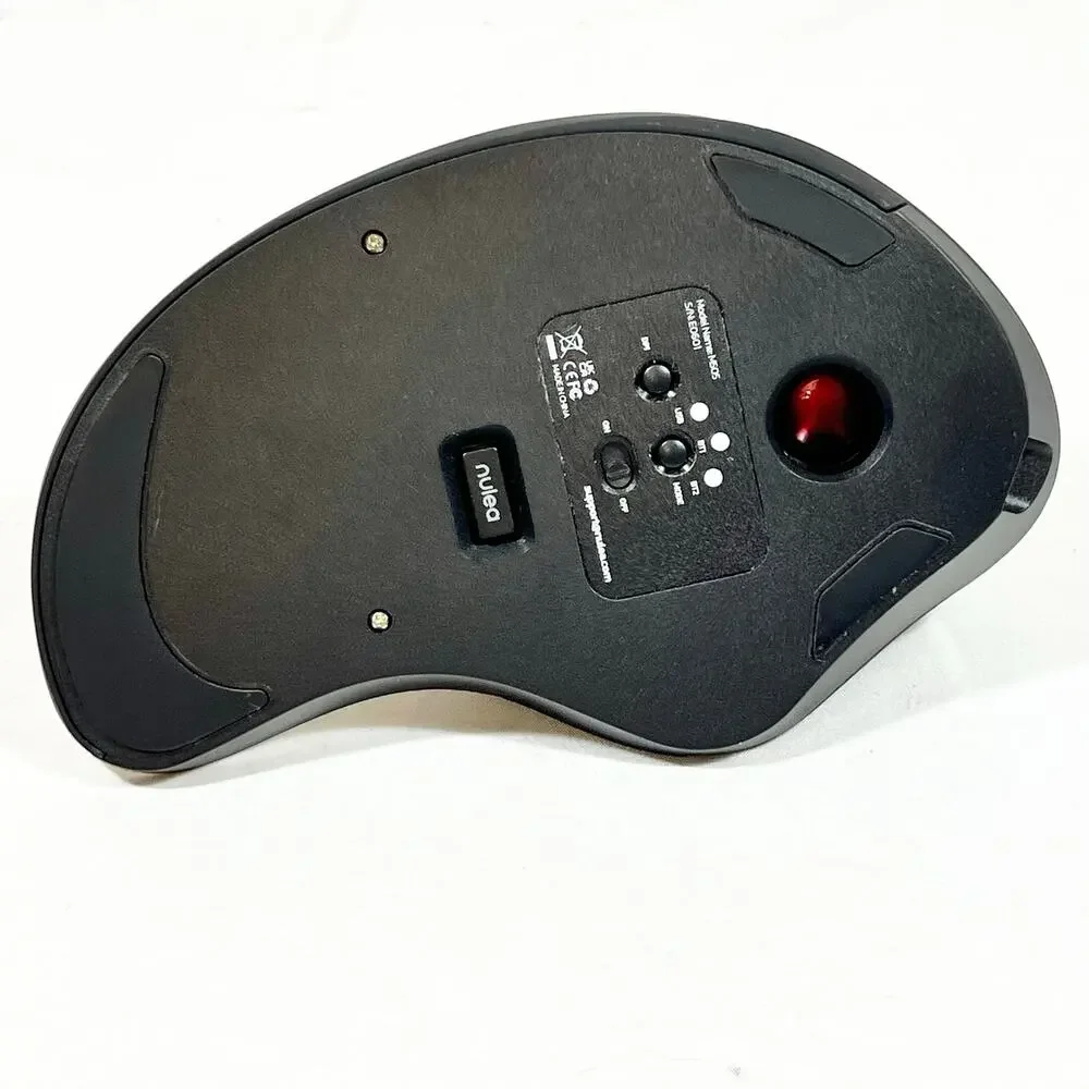 Nulea M505 Wireless Trackball Mouse Ergonomic Rechargeable